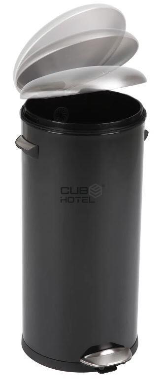 Papelera de Pedal 30L Negro EKO Belle Deluxe